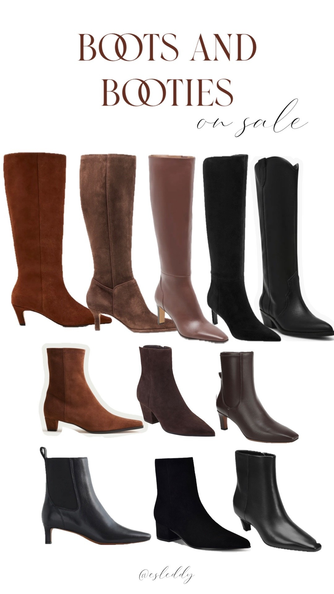 This is the perfect time in winter to fill in any holes in your boot wardrobe while they’re on sale! 

Suede boot, suede bootie, chocolate brown, brown boot, black boot

#LTKNYFW #LTKWorkwear #LTKSeasonal