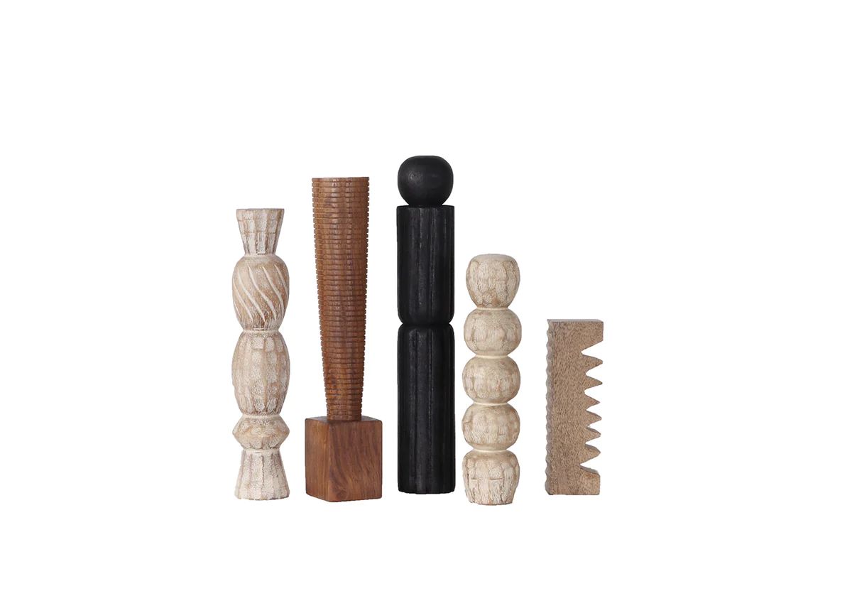 WOODEN SCULPTURES | Alice Lane Home Collection