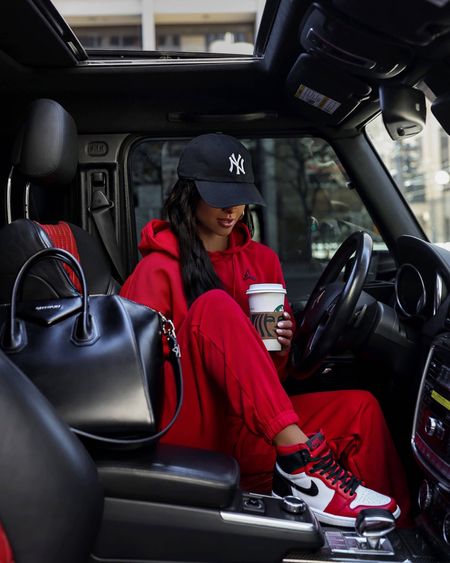Casual fall outfit
Jordan red hoodie
Jordan red sweatpants 
Nike air Jordan’s 

#LTKfitness #LTKSeasonal #LTKfindsunder100