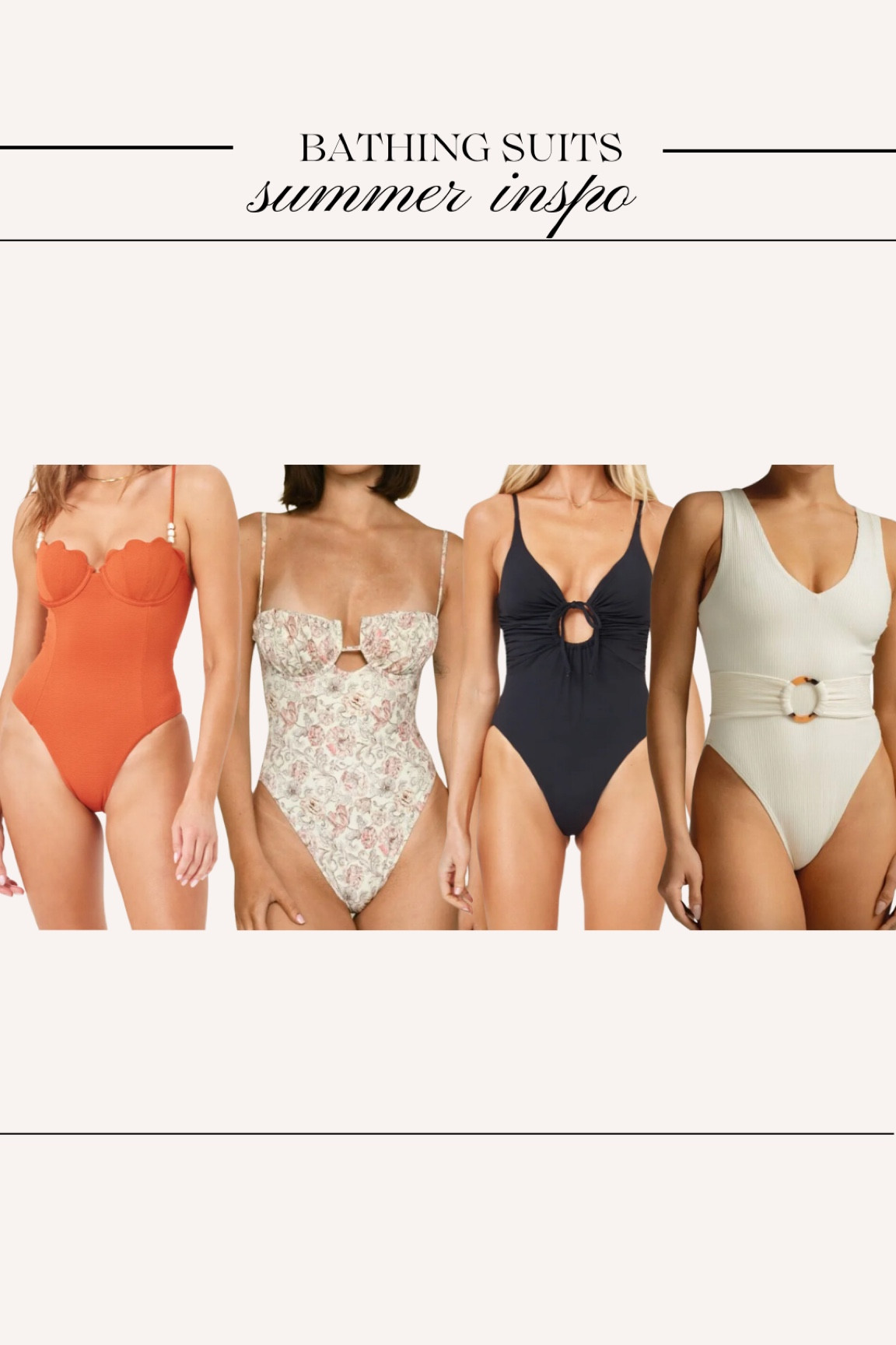 One pieces I love!

#LTKSummerSales #LTKSeasonal #LTKBump
