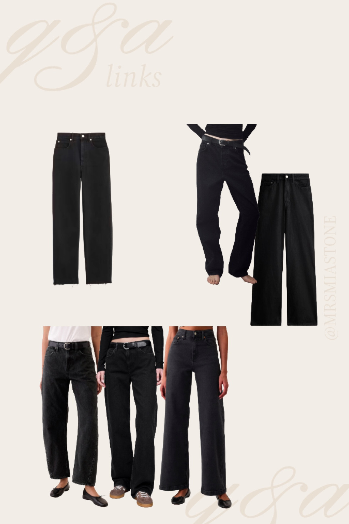 Top recommended black jeans 🖤

#LTKStyleTip #LTKFindsUnder100
