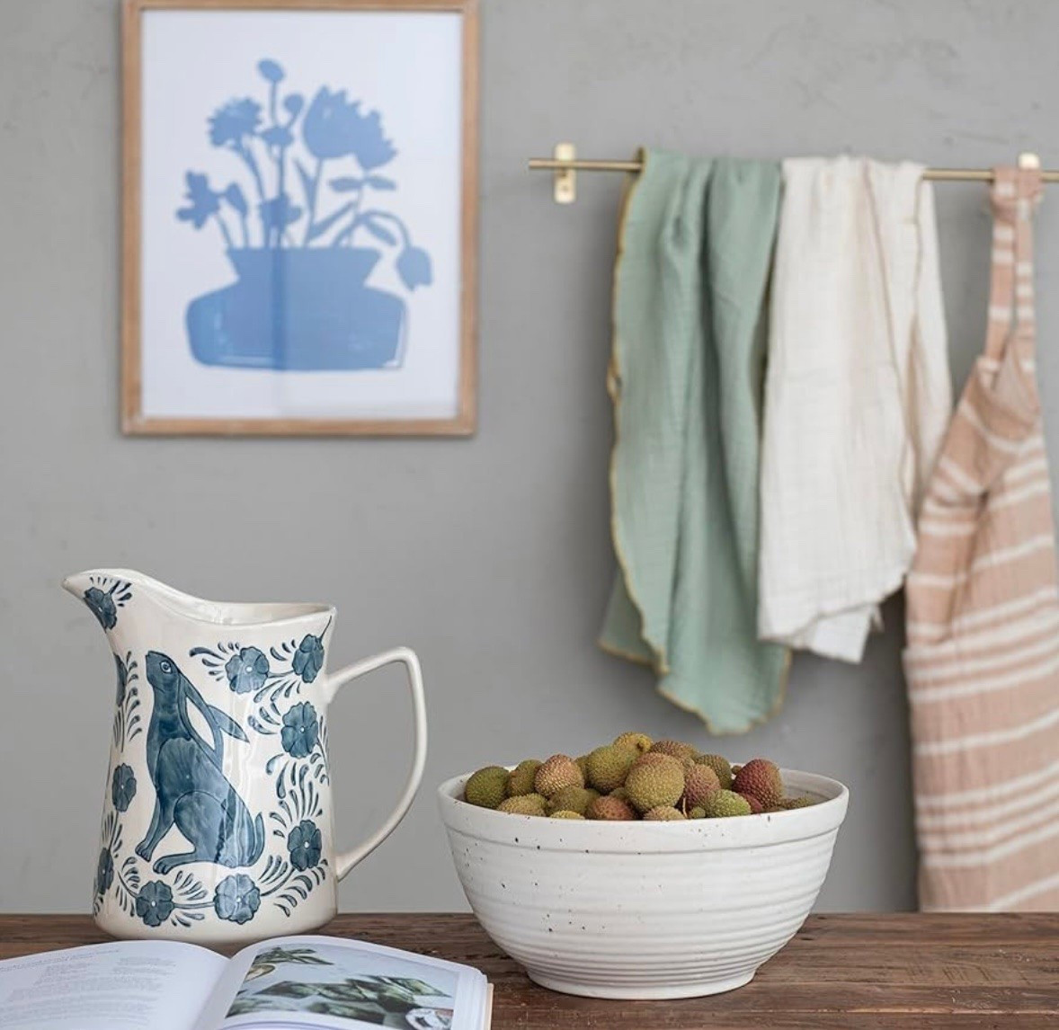 Rustic Tomato Collection 🍅🐄🪿🌾🐓

Whimsical florals and vintage countryside charm inspired by cozy cottage kitchens and slow spring mornings.

Stoneware pitcher. Farmhouse decor. Cottage style decor. Kitchen decor. Rustic farmhouse. Floral decor. Blue and cream decor. Home styling. Country kitchen decor. Vintage inspired decor. Spring decor. Tablescape decor.

Shop the collection.

#LTKfoodie #LTKHome #LTKU