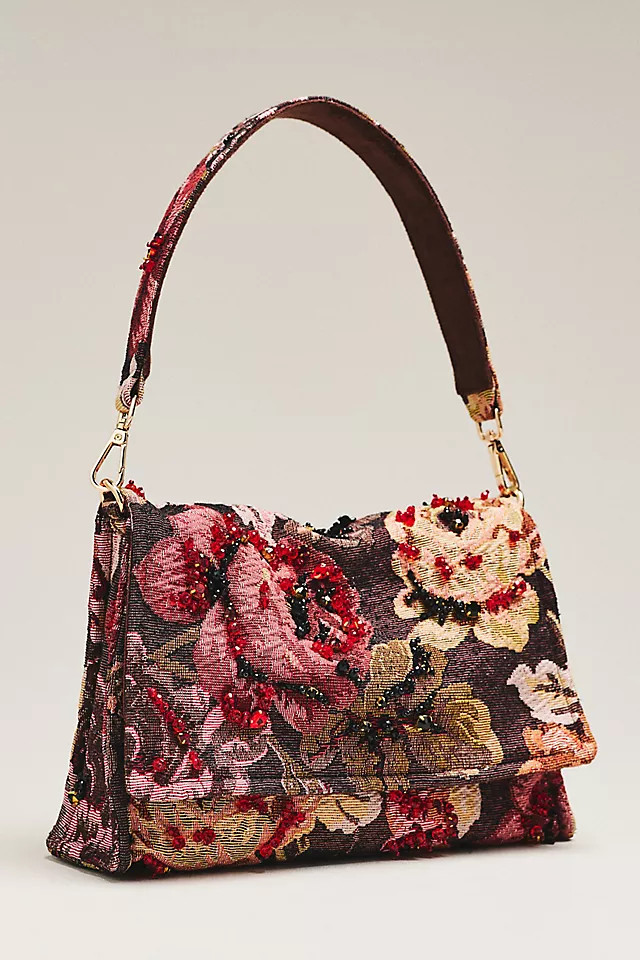 Maeve Audra Embellished Shoulder Bag | Anthropologie (US)