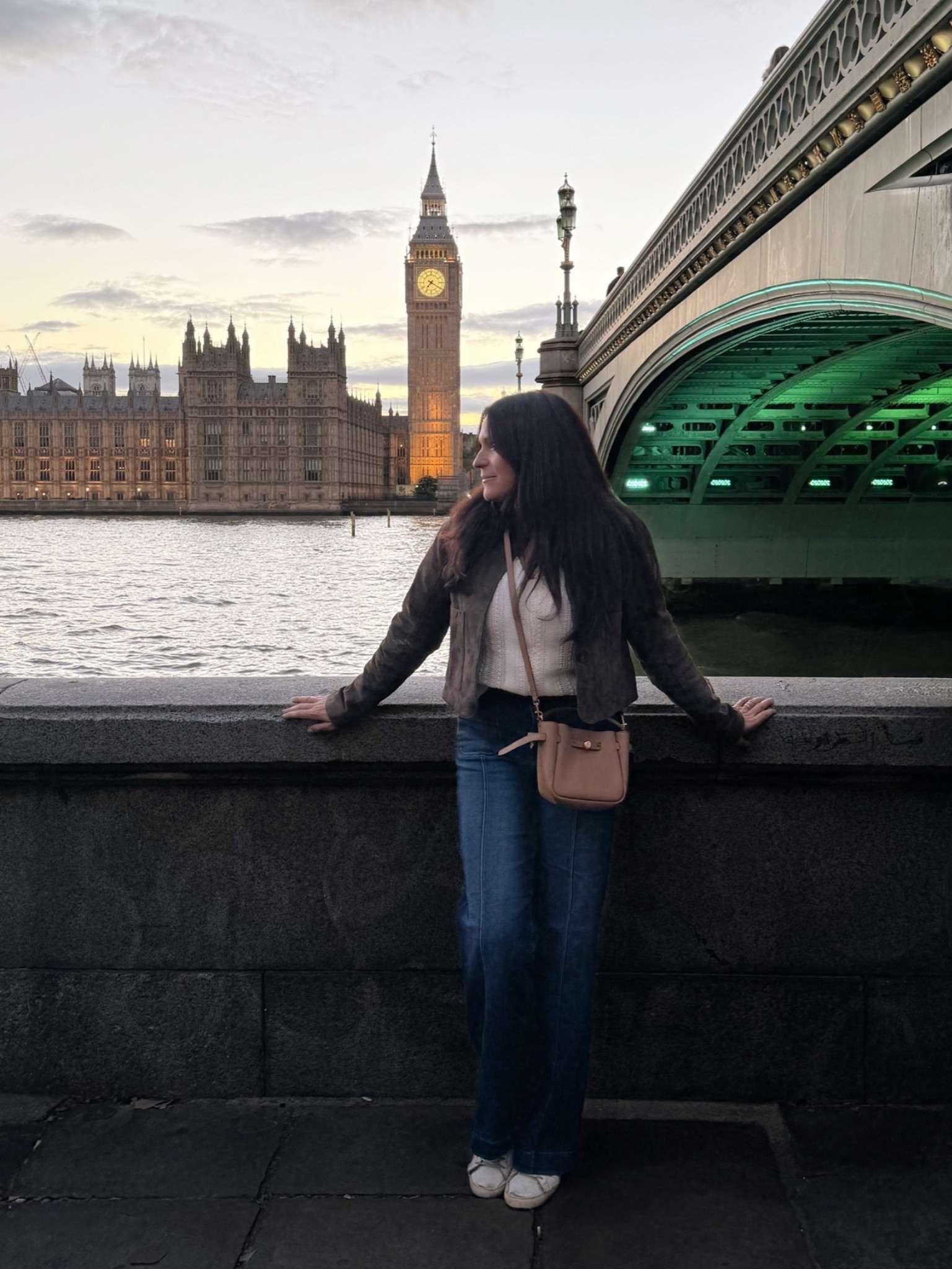 London outfit fall 2026. Best suede
Jacket to travel with to London.

#LTKTravel #LTKOver40 #LTKdayinmylife