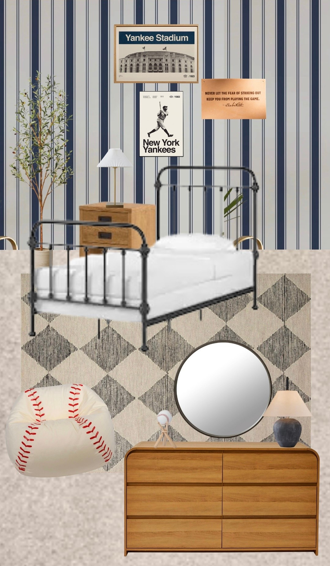 Baseball theme boys room!


#LTKSaleAlert #LTKHome #LTKKids