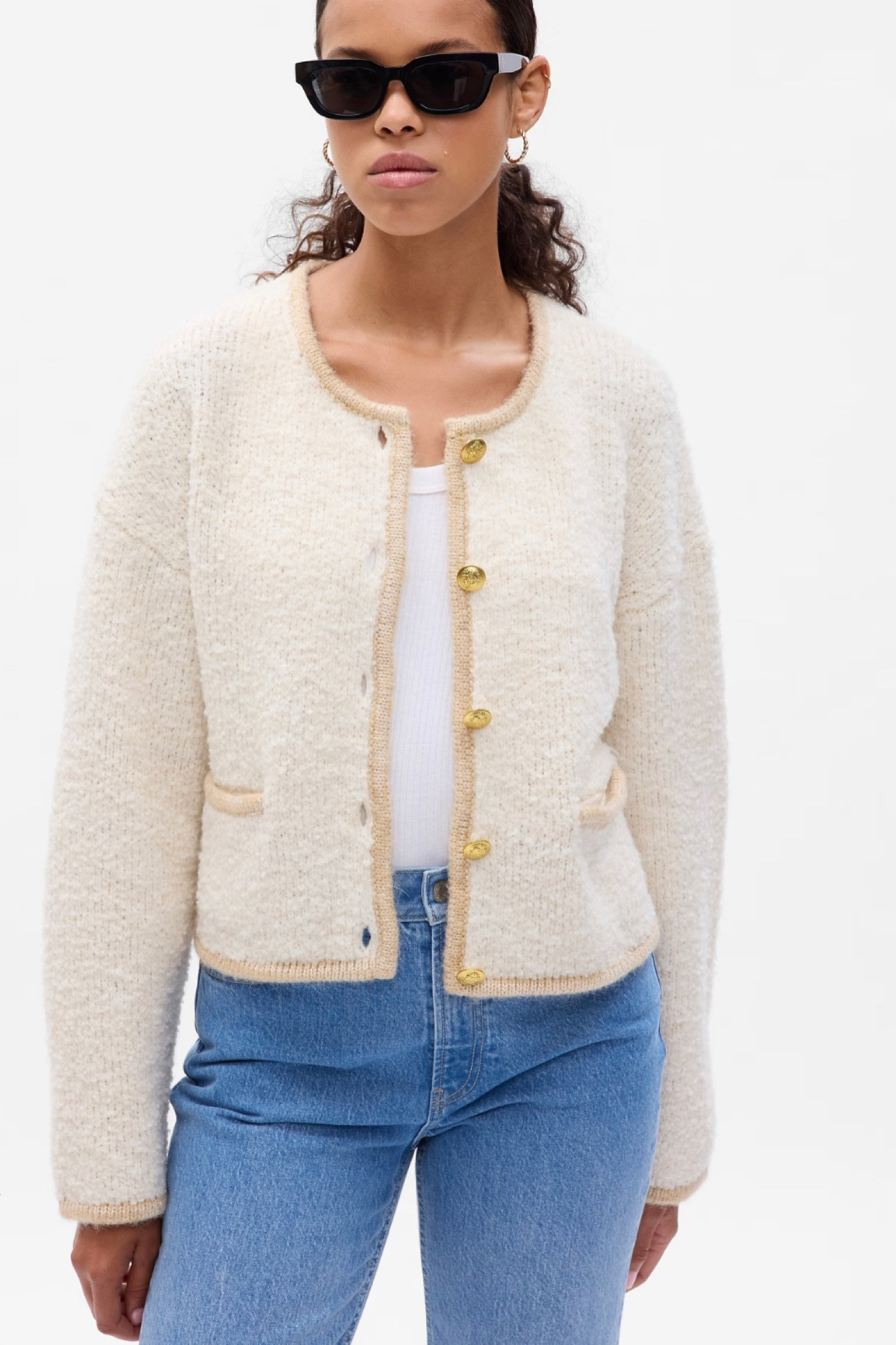 Cameron Ribbed Crop Cardigan curated on LTK