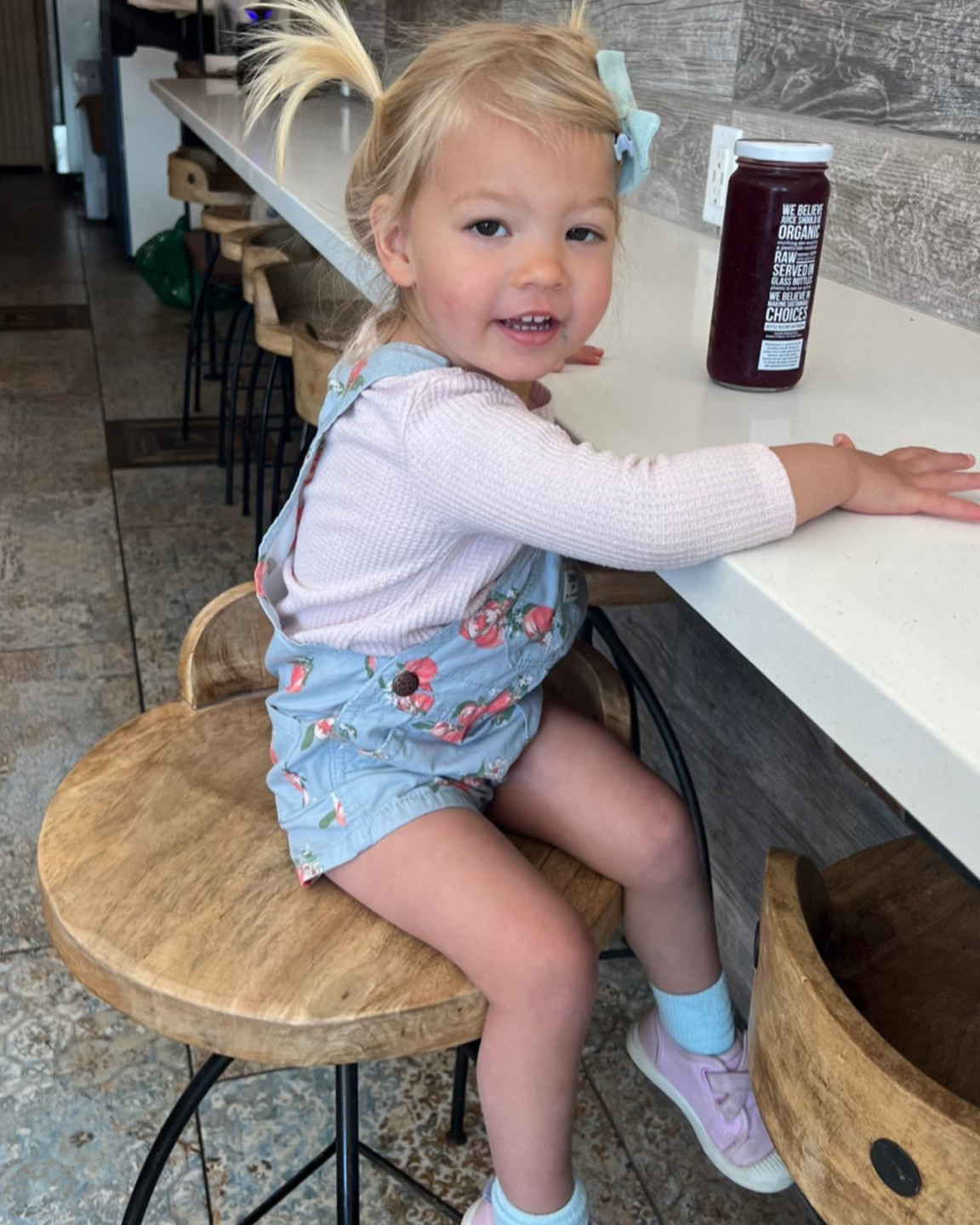 Andara loves coming with me to choice juice!

Linking her outfit for you all 💛💜

#LTKunder50 #LTKkids #LTKfit