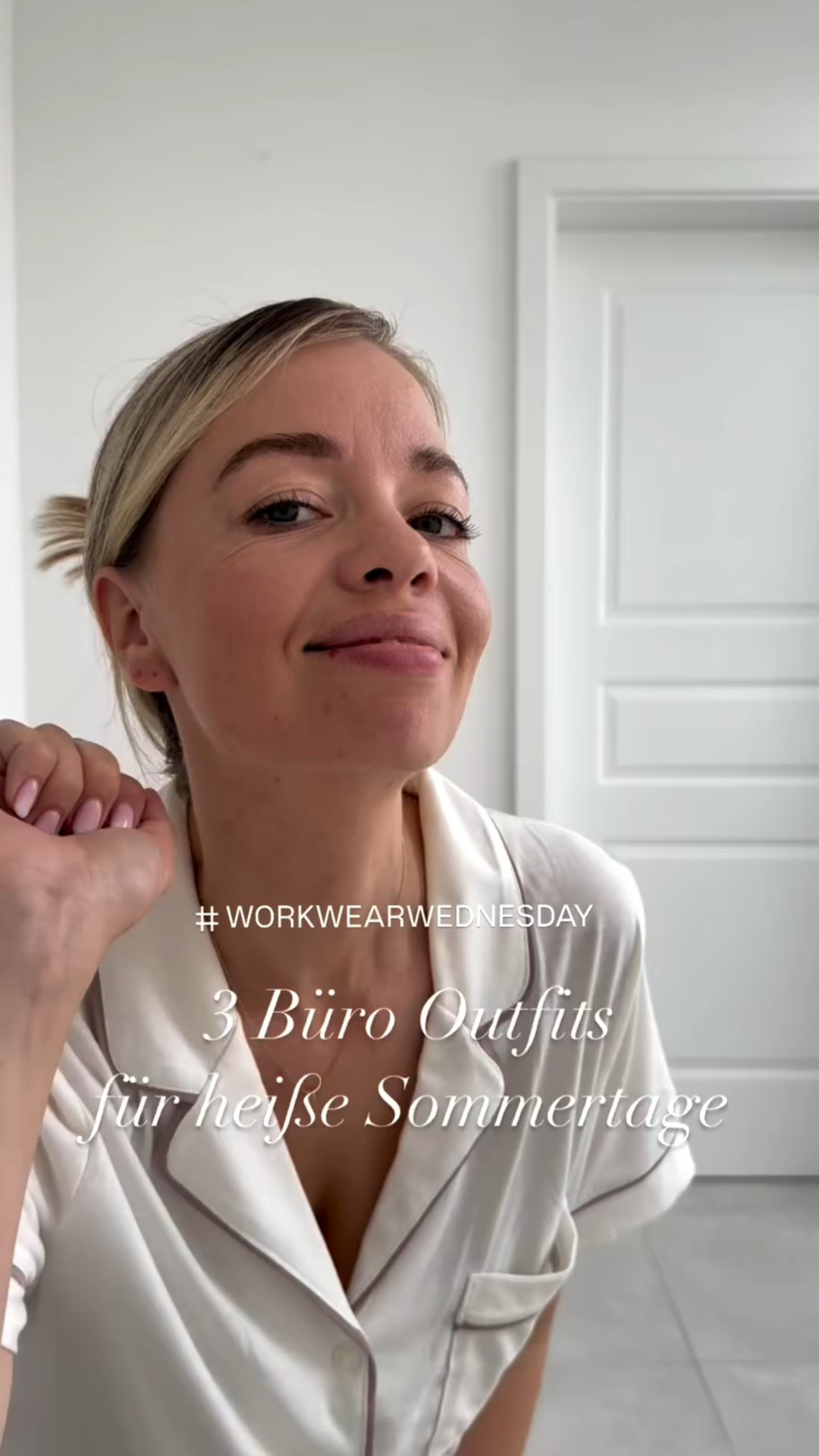Business-Look bei 30 Grad? Ja – aber bitte luftig, stilvoll & hitzetauglich! 🧊☀️

Ich zeige euch drei Varianten:
🤍 Business Chic
🤍 Business Elegant
🤍 Business Casual

Welcher Look ist euer Favorit?
Kommentiert gerne 1, 2 oder 3 – und speichert euch das Reel als Inspo für die nächste Hitzewelle im Büro 🌡️💼

#workwearwednesday #capsulewardrobe #summerofficeoutfit #bürooutfit #businessstyle #fashionblogger_de #outfitinspo #minimalstyle