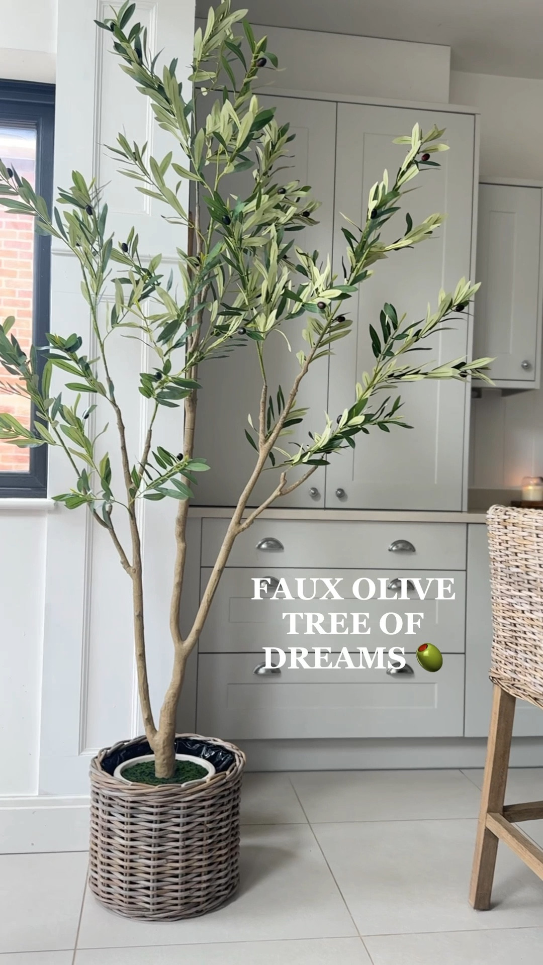 A bargain 7ft faux olive tree for only £39.99 WHAT!!!!! 🤍 gorgeous!!!!! 🫒 

#LTKhome #LTKuk #LTKsummer