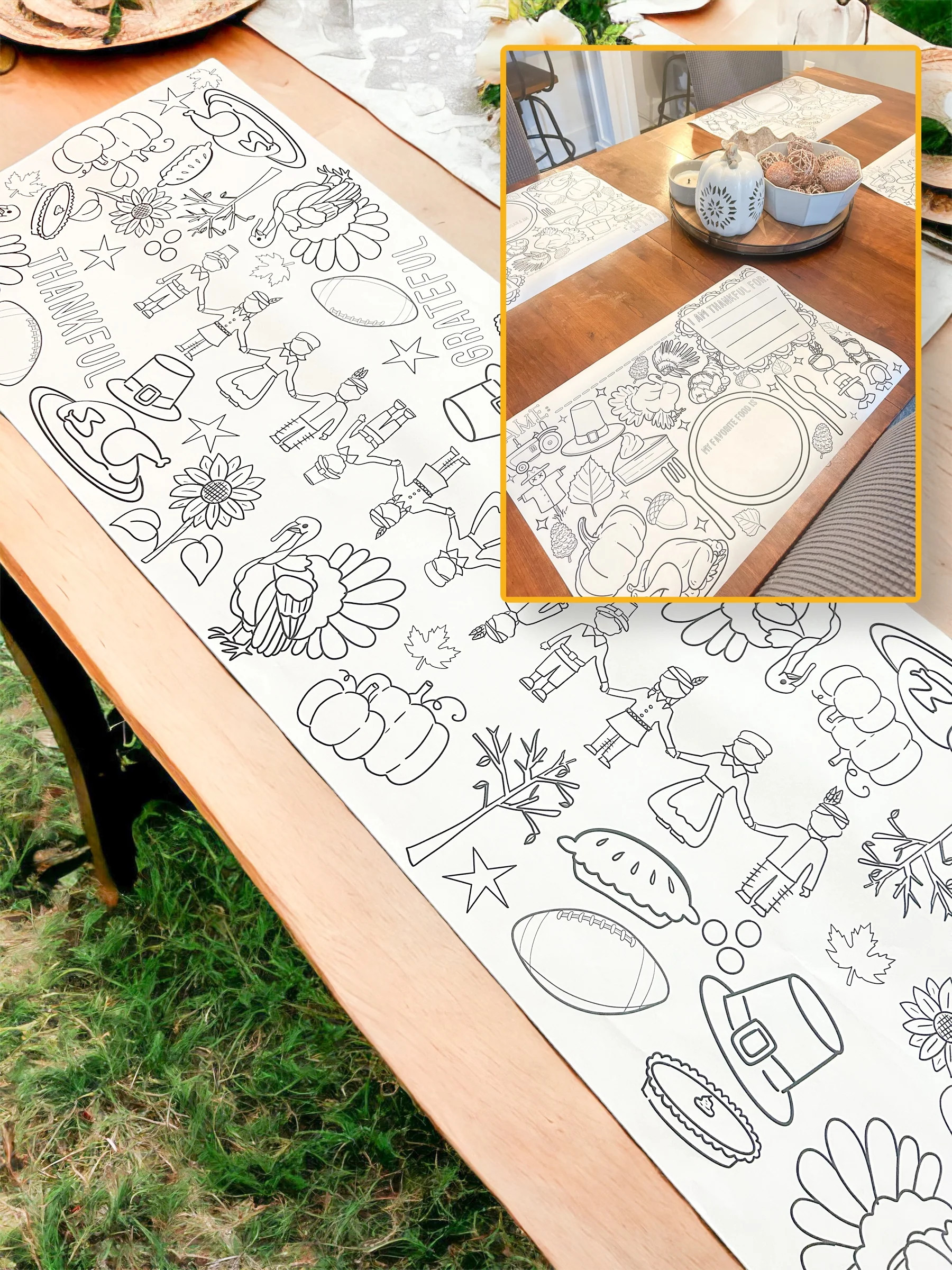 Thanksgiving Kid’s Table  Bundle | Mag & Mills