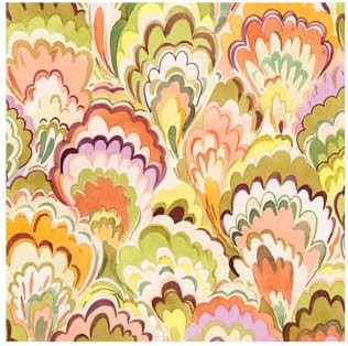 Caspari Marbled Ceramica Rspbrry & Chartreuse Cocktail Napkins - 20 Cocktail Napkins per Package,... | Amazon (US)