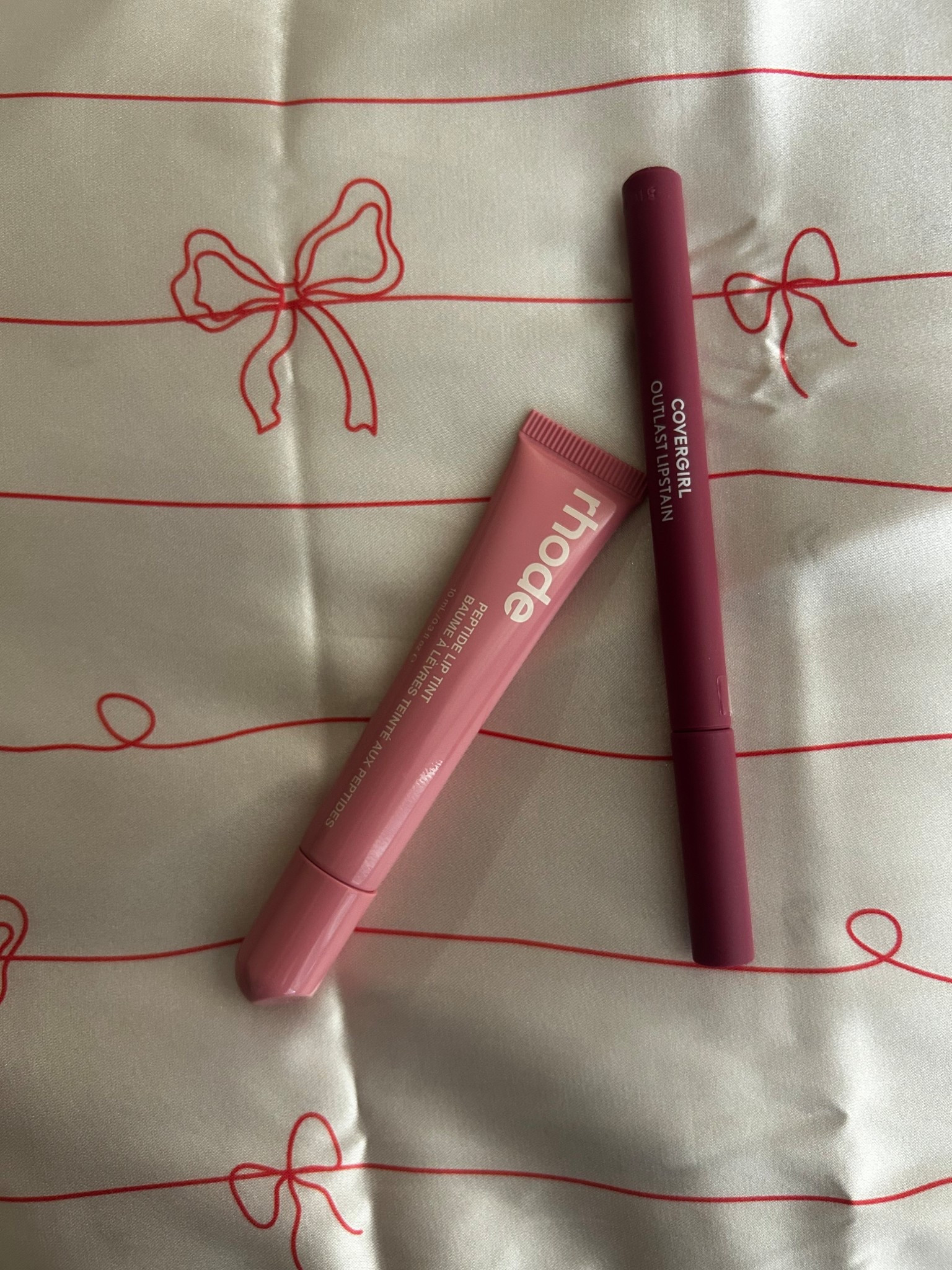 Lip combo
Rhode peptide lip tint in ribbon 
Cover girl outlast lip stain in jazzberry
Valentine’s Day gifts
Beauty gifts 
Lippie 
Makeup 
GRWM 


#LTKGiftGuide 

#LTKBeauty #LTKgrwm