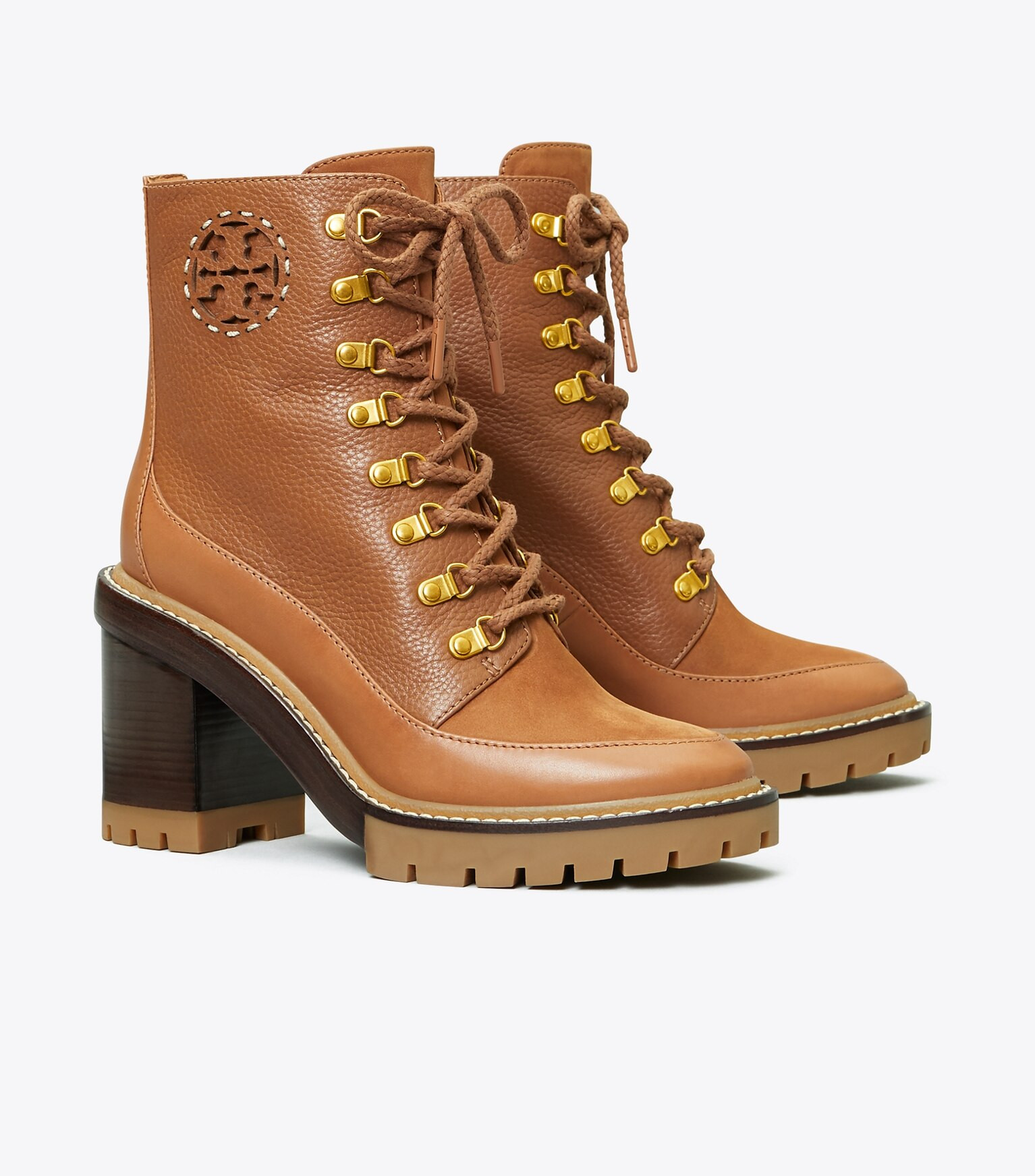 Miller Leather Lug Sole Bootie | Tory Burch (US)