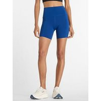 New Balance Womens Running Sleek Pocket High Rise 6Inch Bike Shorts - Blue | Very (UK)