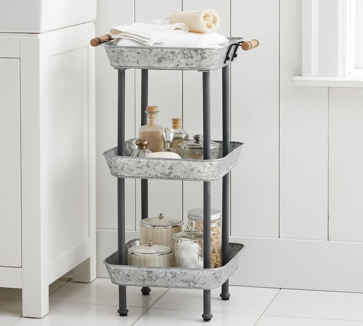 Rainier Floor Storage | Pottery Barn (US)