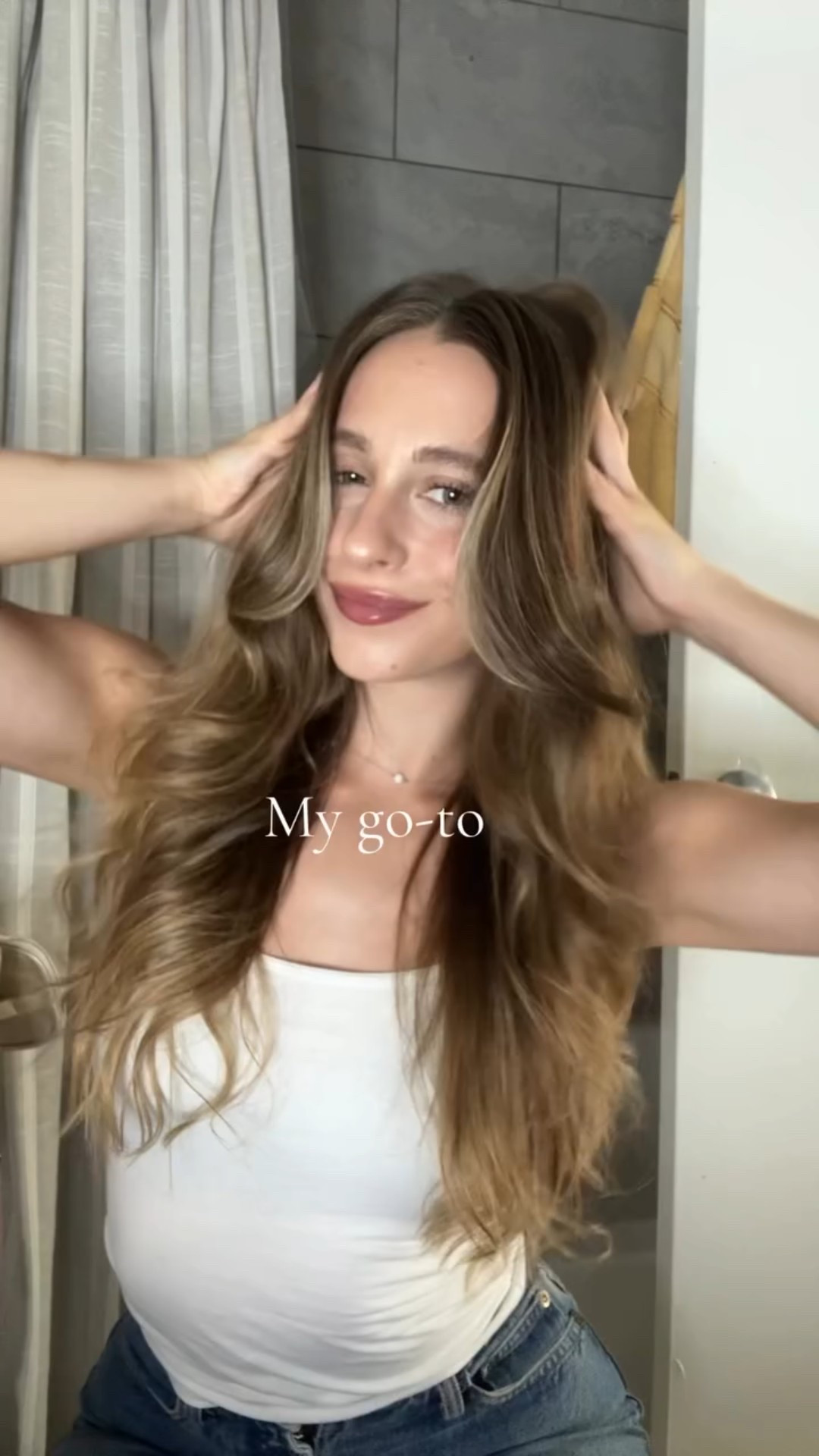 Hair is everything even before makeup & outfit I SWEAR!!

- @wavytalkofficial 
- @amika 

#hairstyle #healthyhair #grwm #blowout #wavytalk

#LTKStyleTip