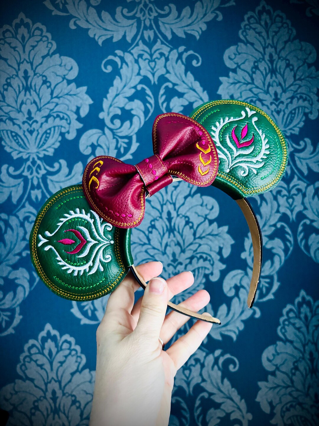 Queen Anna! Frozen Inspired Ear Headband - Etsy | Etsy (US)