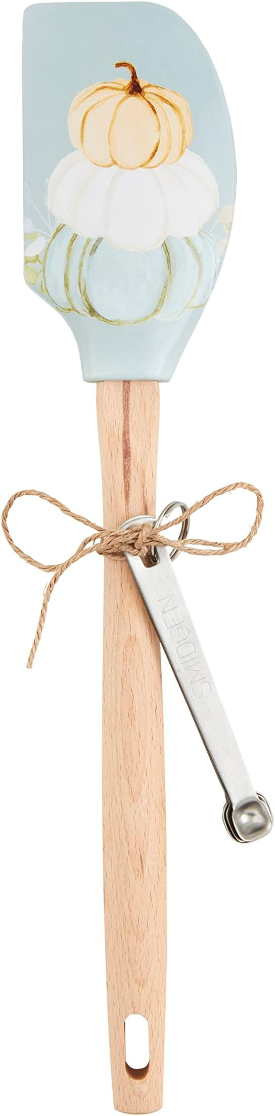 Mud Pie Thanksgiving Spatula Set, Gather Stacked Pumpkin, spatula 12 1/2" | spoons 4 1/4" | Amazon (US)