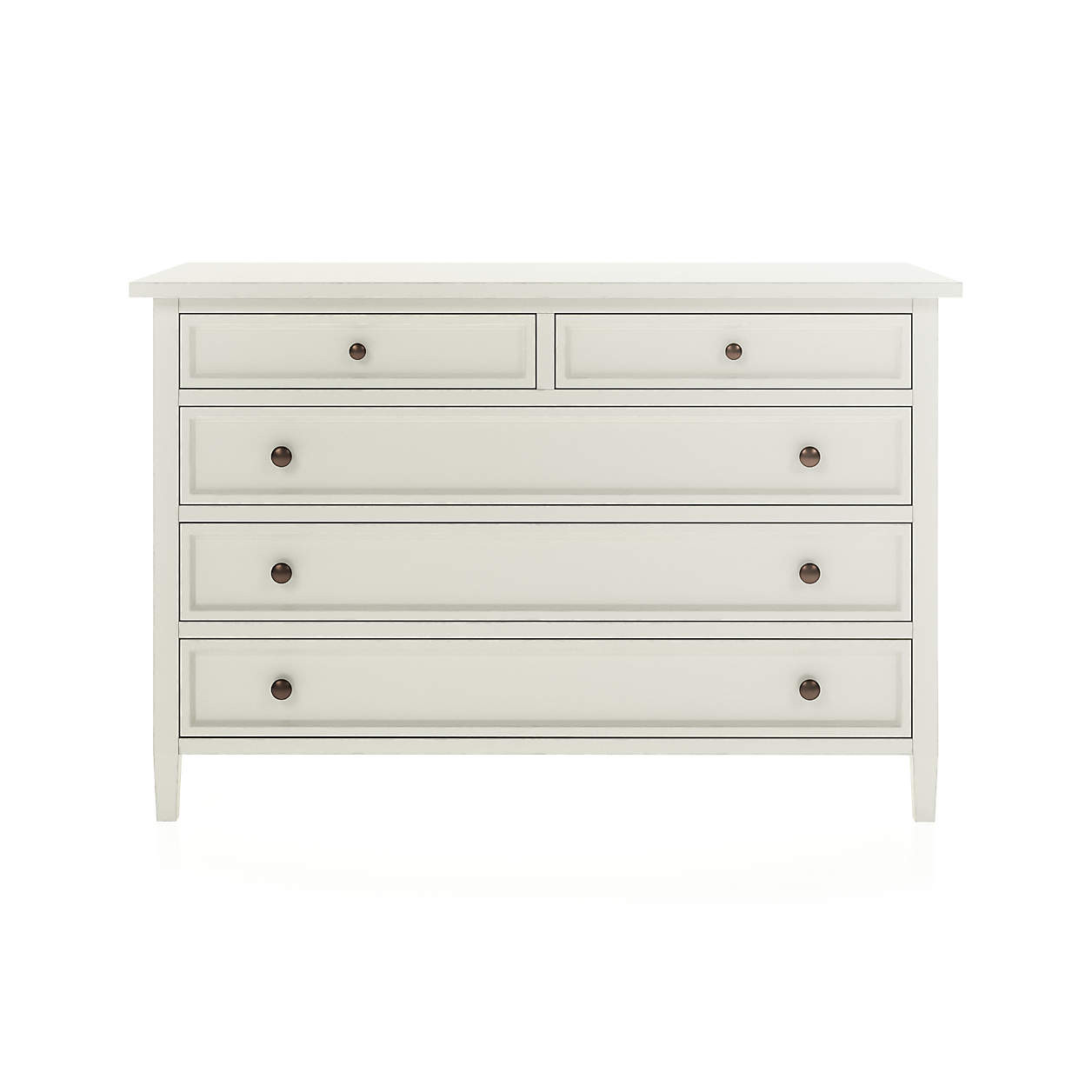 Harbor Indigo 5-Drawer Dresser + Reviews | Crate and Barrel | Crate & Barrel