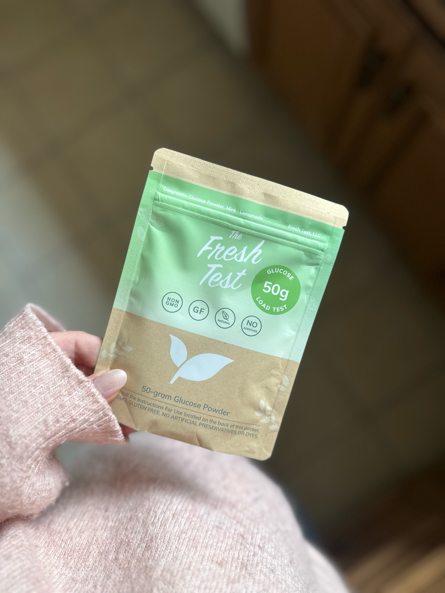 The fresh test is an alternative to the standard glucose test. Women have to take in their third trimester. It is full of clean ingredients whereas the standard glucose test has harmful ingredients for your baby and yourself. Check with your OBGYN if they accept this before purchasing 

#LTKBaby #LTKBump #LTKFamily