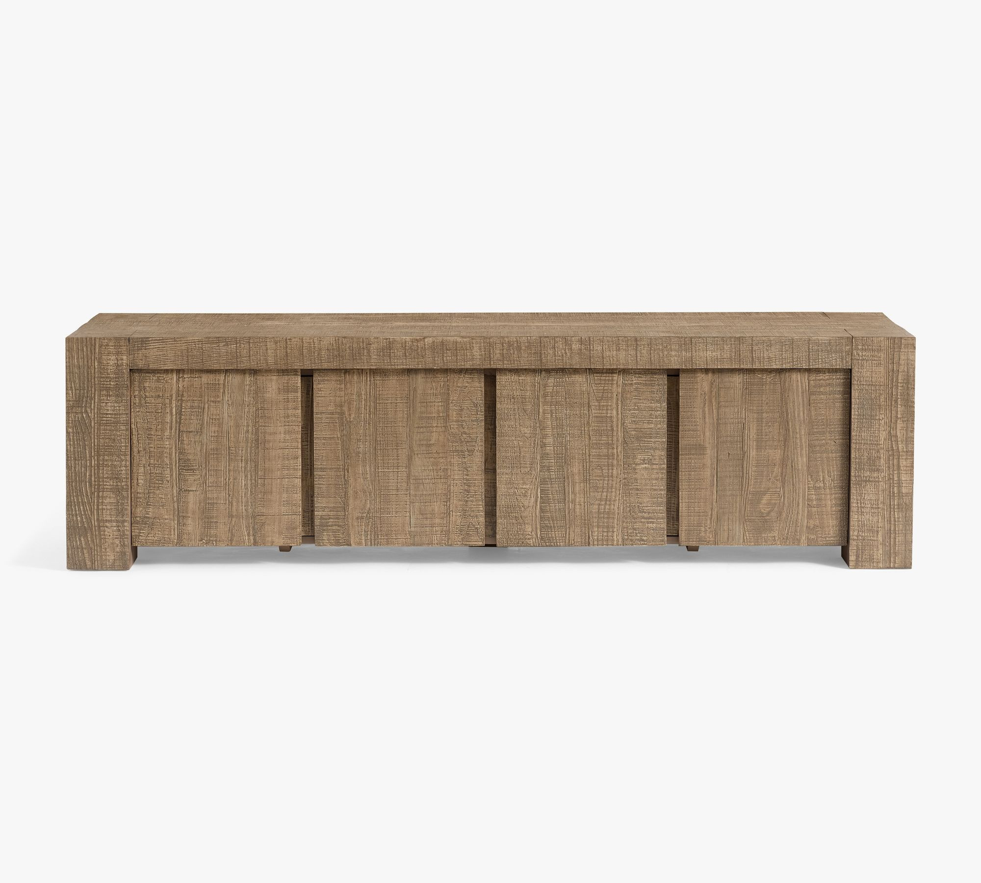 Rockport Reclaimed Wood Long Low Media Console (80") | Pottery Barn (US)