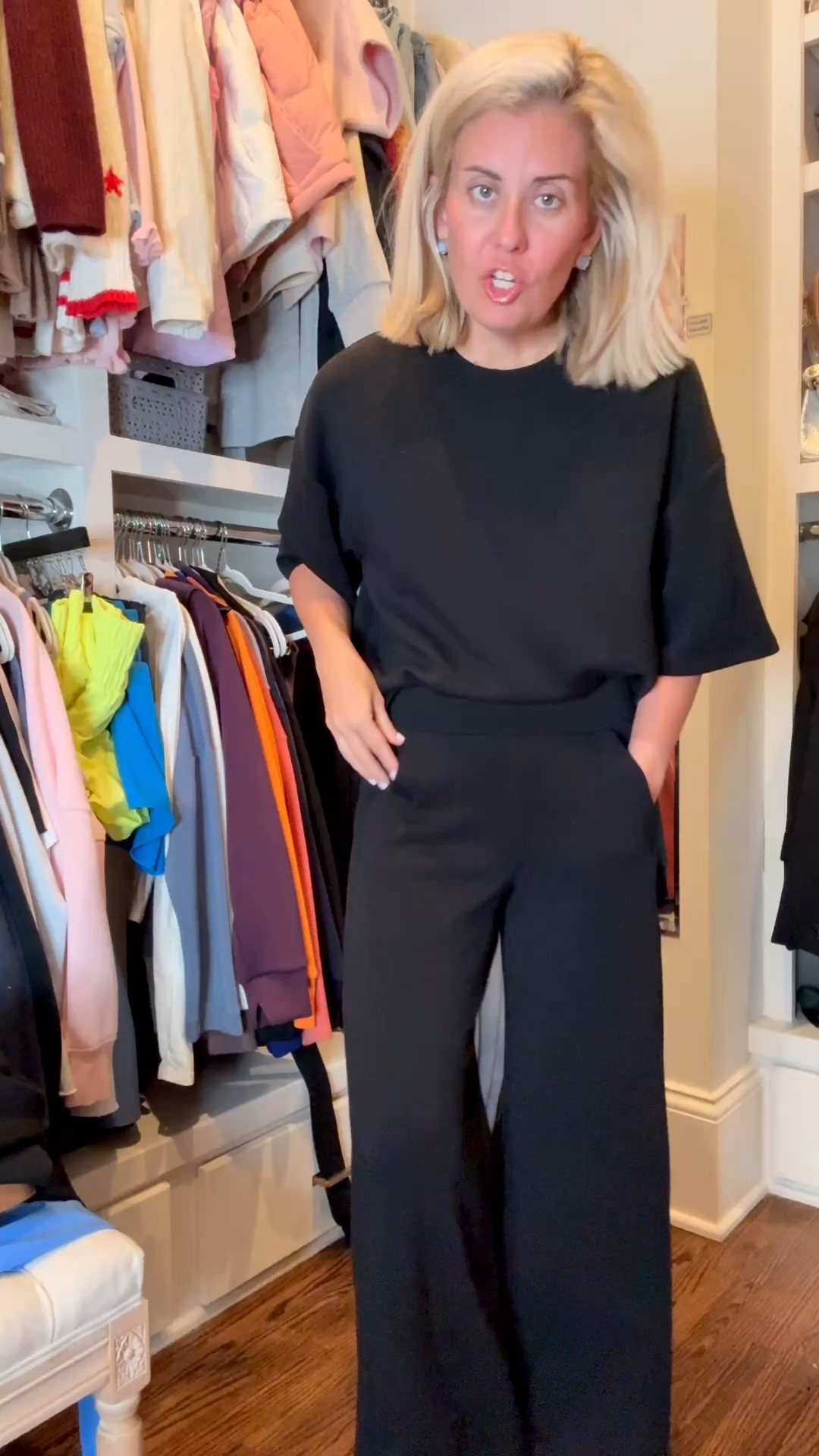 My new favorite pants (s petite) and this go to top (xs) are pieces you will mix and match a gazillion ways all year long!

This is good & you’re going to want to shop sooner rather than later! 20% off sitewide with code LTKSPANX 3/12-15 *while supplies last!

Sizing:
Dresses- s
Tops/jackets- xs
Pants- s petite (I do have non petite in the barrel in attrition to petite)
Jumpsuits- s petite
Booty boost 7/8- small
Flare booty boost- s petite
Fitted tee- small


#LTKSpringSale #LTKSaleAlert #LTKPetite

#LTKootd #LTKOver40 #LTKmomlife