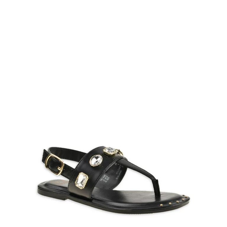 Madden NYC Girls Thong Sandal, Sizes 12-6 | Walmart (US)