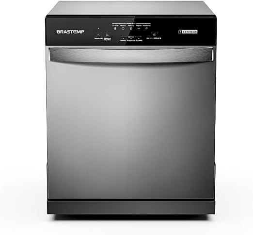 Lava Louças 8 Serviços Brastemp Cinza - BLF08BS 110V | Amazon (BR)