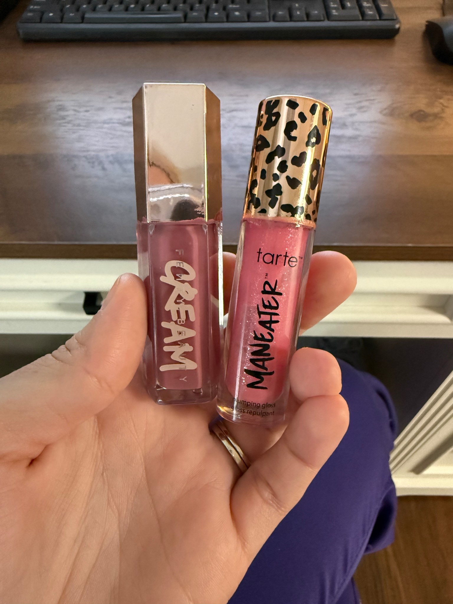 Work lippies! One for color and one for a plumping shimmer! The shimmer lip plump is no longer in a color but comes in a clear gloss to pair with any lip color!🙌🏼

Lip plump | lip gloss | lip color | plumping lipgloss | nurse practitioner 

#LTKBeauty #LTKFindsUnder50