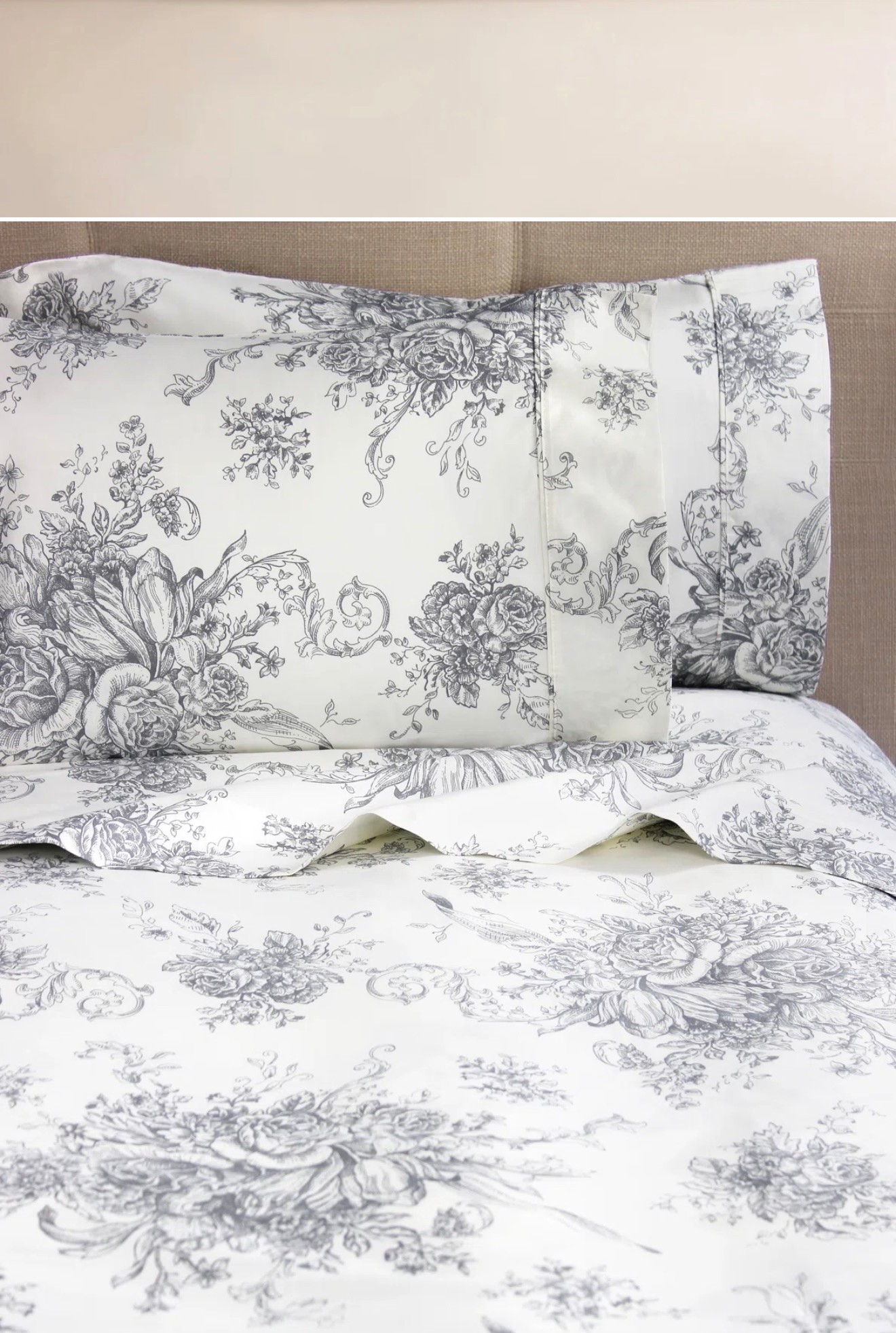Benedictine 100% cotton toile sheet set @Wayfair

#LTKHome #LTKSaleAlert #LTKmomlife