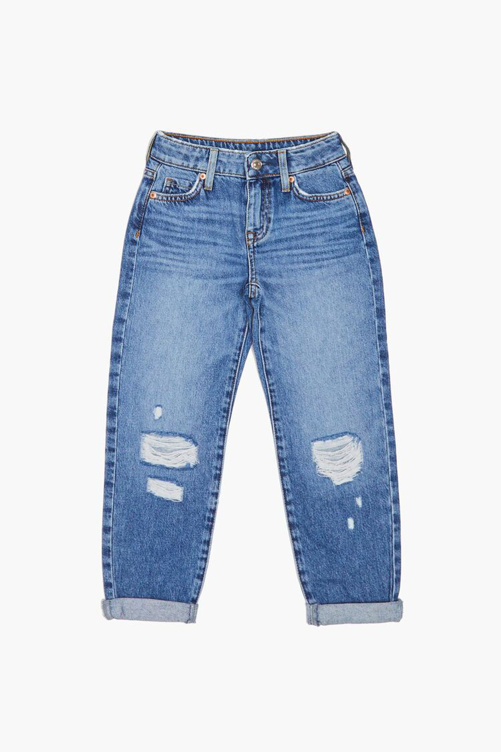 Girls Recycled Cotton Jeans (Kids) | Forever 21 (US)