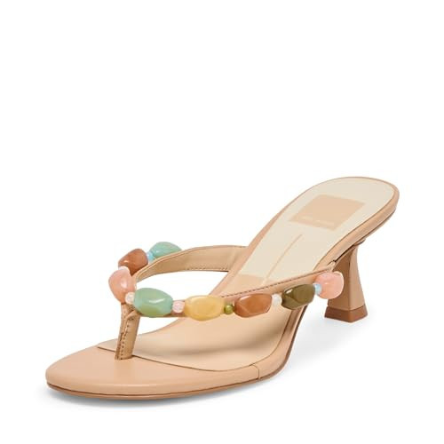 Dolce Vita Women's Daksie Heeled Sandal, Cafe, 7.5 | Amazon (US)