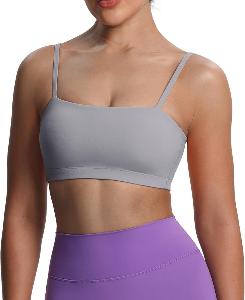 Aoxjox Bandeau Bras Crop Tank
        Women's, Workout, Training, Fitness, Running, Yoga | Amazon (US)
