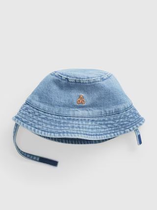 Baby Organic Denim Bucket Hat | Gap (CA)