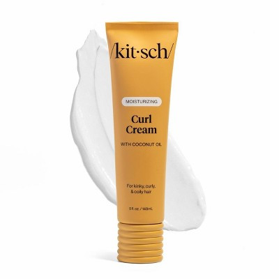 Kitsch Curl Cream 5 oz: Moisturizing, Curl Enhancing, Vegan, For Curly Hair | Target