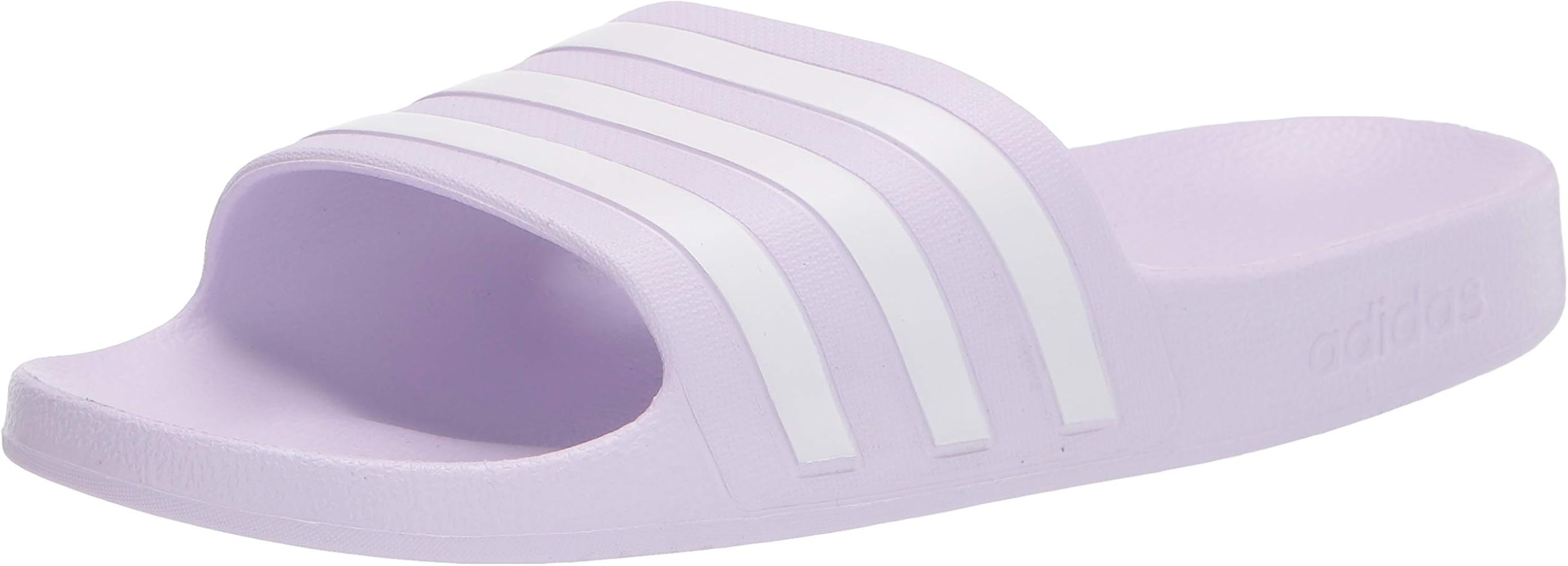 adidas Women's Adilette Aqua Slides Sandal, Halo Green/White/Halo Green, 7 | Amazon (US)