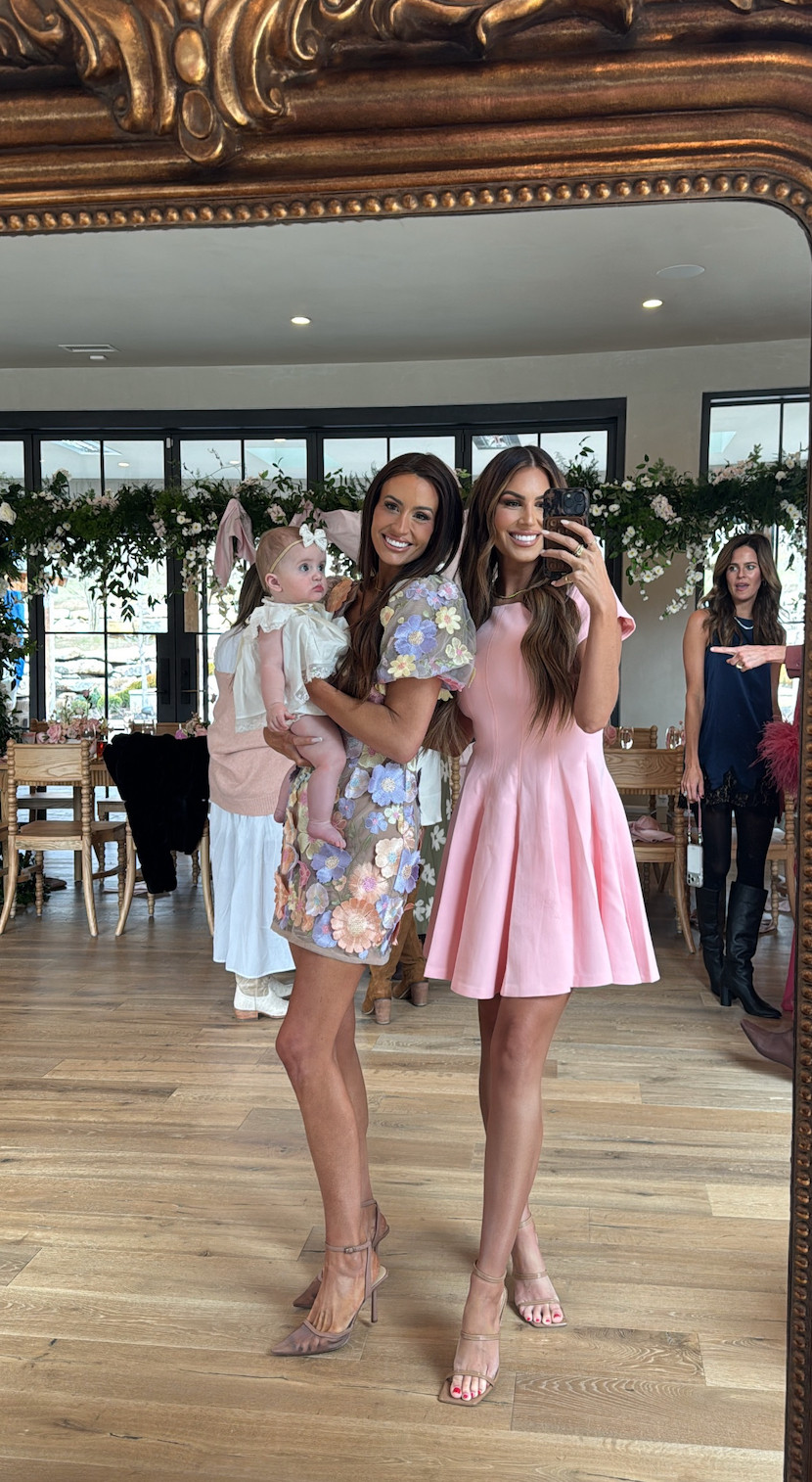 baby shower ootd 🫶🏼 wearing a size 4! 

 #LTKootd