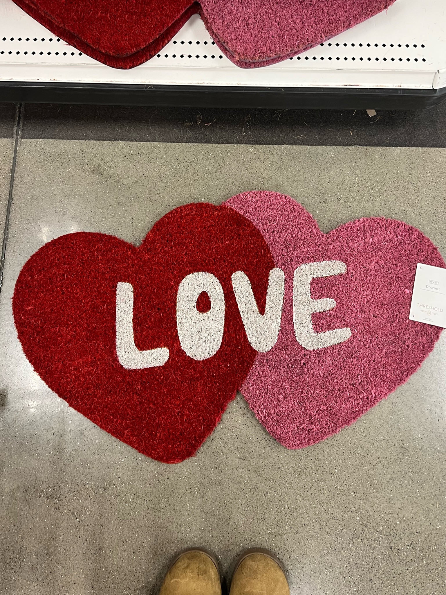 The cutest doormat for Valentine’s Day from Target! 
Valentine’s Day decor, g
Home decor 

#LTKSeasonal #LTKHome #LTKFindsUnder50