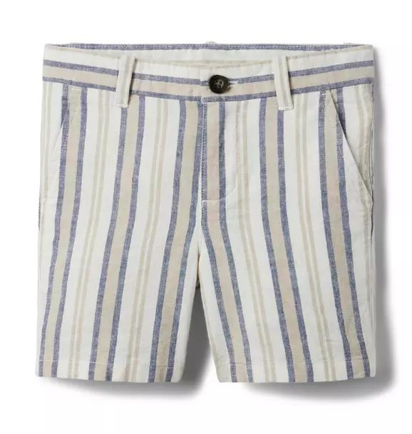Striped Linen Short | Janie and Jack