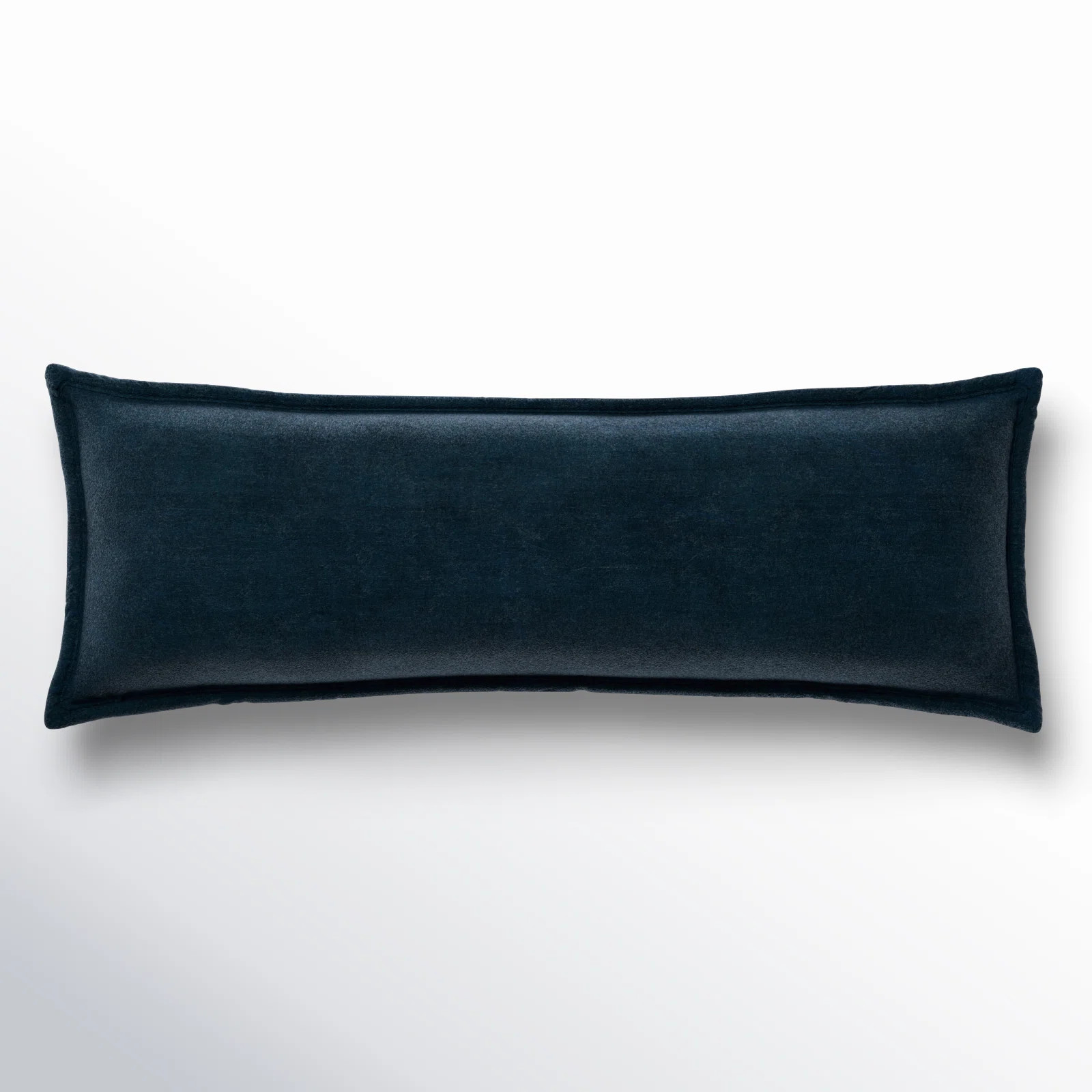 Stella Solid Faux Silk Crushed Velvet Romantic Western 14x42 inch Long Lumbar Pillow | Wayfair North America