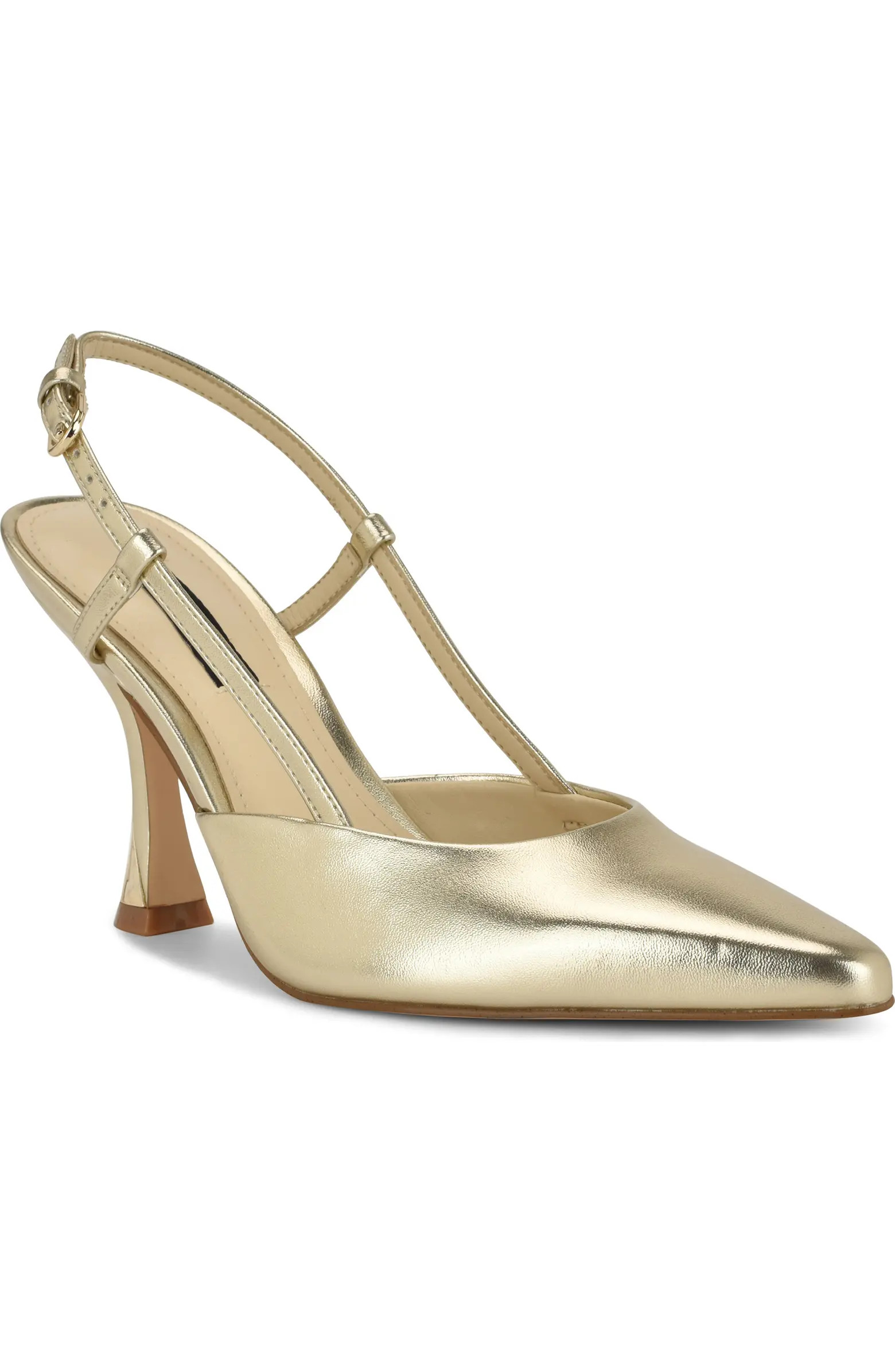 Vassa Pointed Toe Slingback Pump (Women) | Nordstrom