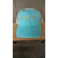 Good Vibes Only, Hippie Hat, Trucker Comfort Color Hat, Embroidered Adjustable Baseball Cap, Mesh Ba | Etsy (US)