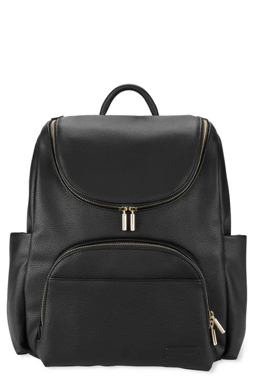 Skip Hop Evermore 6-in-1 Diaper Backpack in Black at Nordstrom | Nordstrom