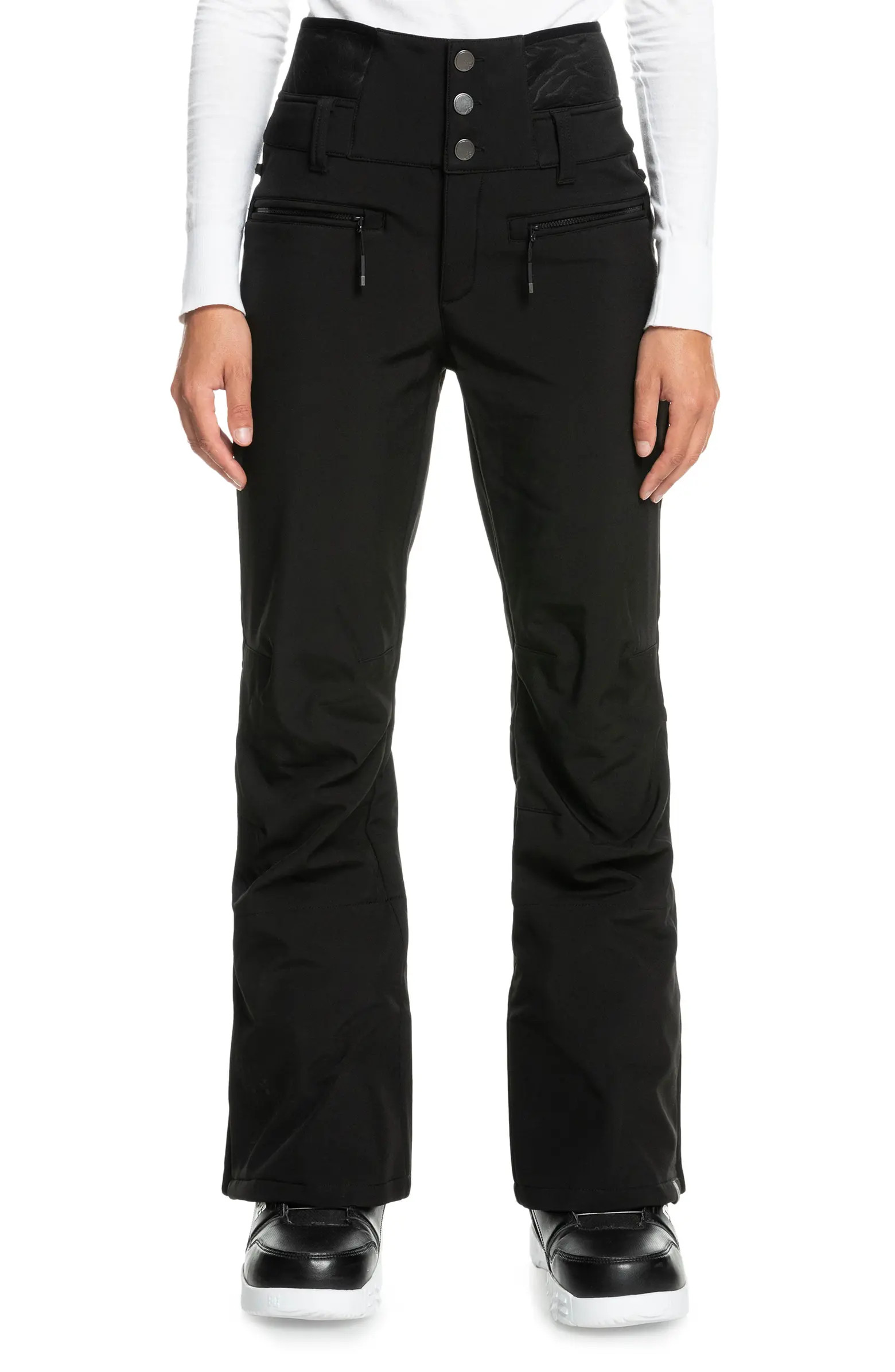 Roxy Rising High Shell Crop Snow Pants | Nordstrom | Nordstrom