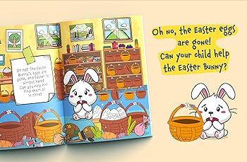 I Spy Easter Eggs: Find the Easter Bunny's Hidden Eggs and Become the Easter Hero! A Cute Easter ... | Amazon (US)