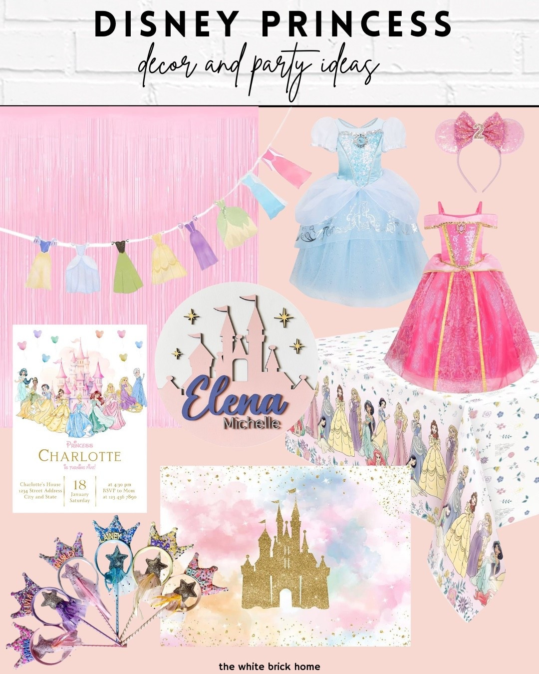 A few cute finds for a Disney princess inspired birthday party! 

🖤🖤

Kids party, kids birthday, girls party, girls birthday party, Disney, Disney princess, Disney princess birthday, toddler girl, toddler girl party, home decor, kids party theme, toddler girl, toddler girl birthday party, Amazon, Target, Etsy 

#LTKHome #LTKParties #LTKKids