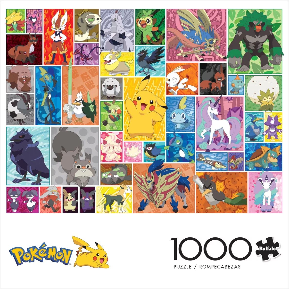 Buffalo Games Pokemon - Galar Frames 1000 Pieces Jigsaw Puzzle | Walmart (US)