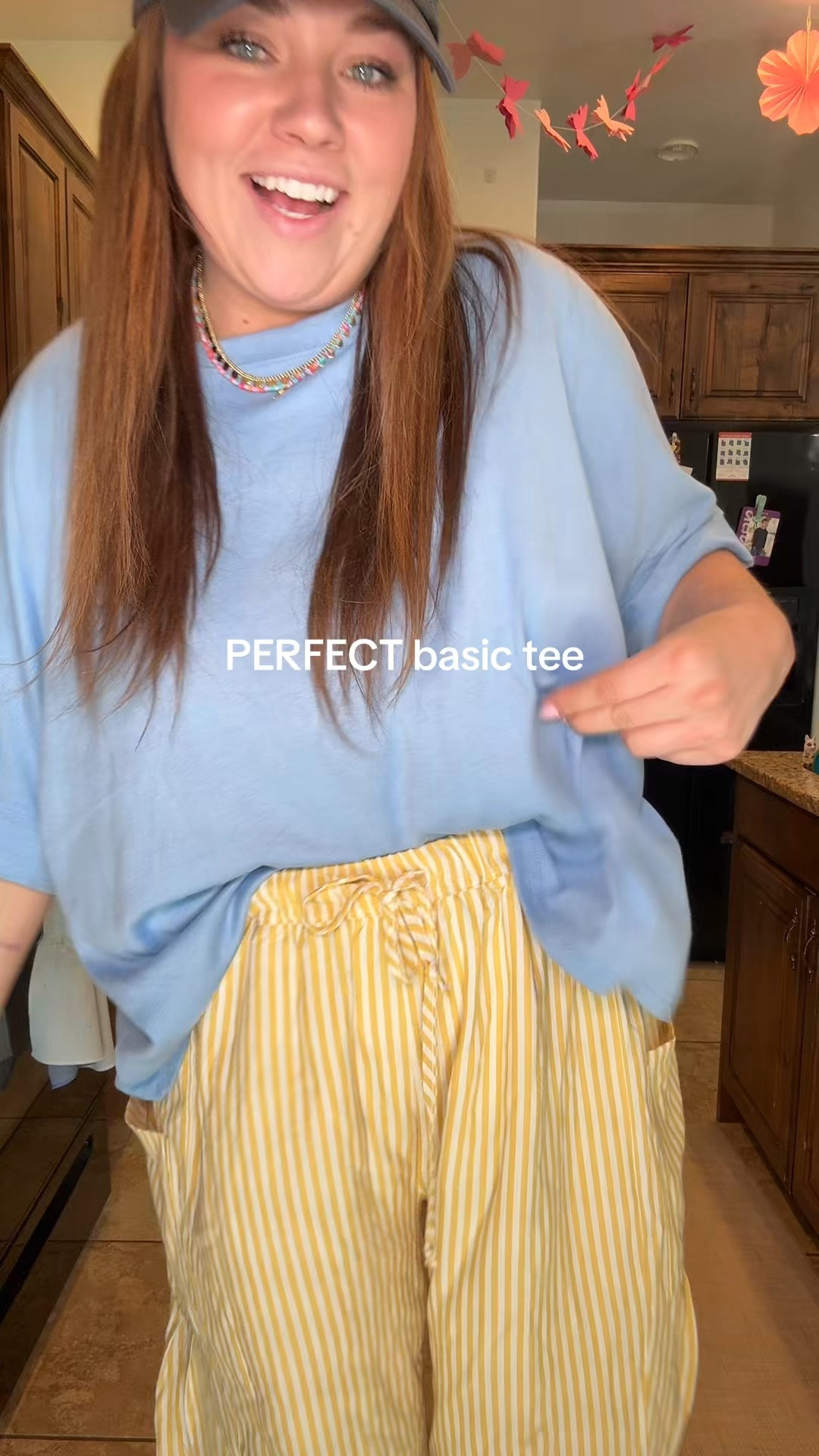 The best slightly cropped oversized tee. Wearing XL

#LTKootd #LTKMidsize