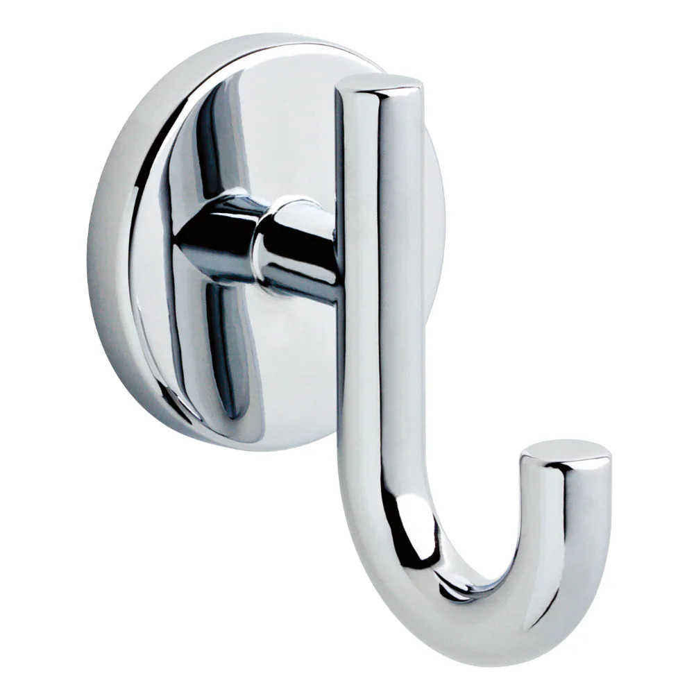 Delta Trinsic Polished Chrome Single -Hook Wall-mount Towel Hook one_size | 75935 | Lowe's