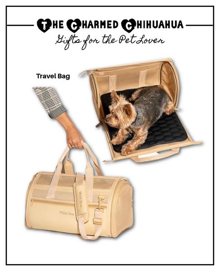Gift idea for the pet lover!

Dog carrier, travel bag, Christmas gift idea, gift guide

#LTKGiftGuide #LTKtravel #LTKfamily